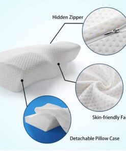2 memory foam bedding pillow neck protection slow rebound memory foam butterfly shaped pillow health cervical neck 1024x1024@2x 1.jpg