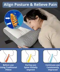 VeraLabs™ Orthopedic Neck Traction Pillow 2