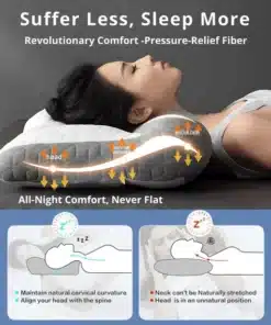 VeraLabs™ Orthopedic Neck Traction Pillow 3