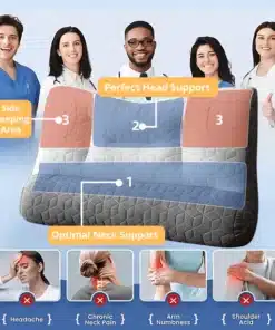 VeraLabs™ Orthopedic Neck Traction Pillow 4