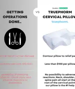 TruePhorm™ Memory Foam Cervical Pillow 1